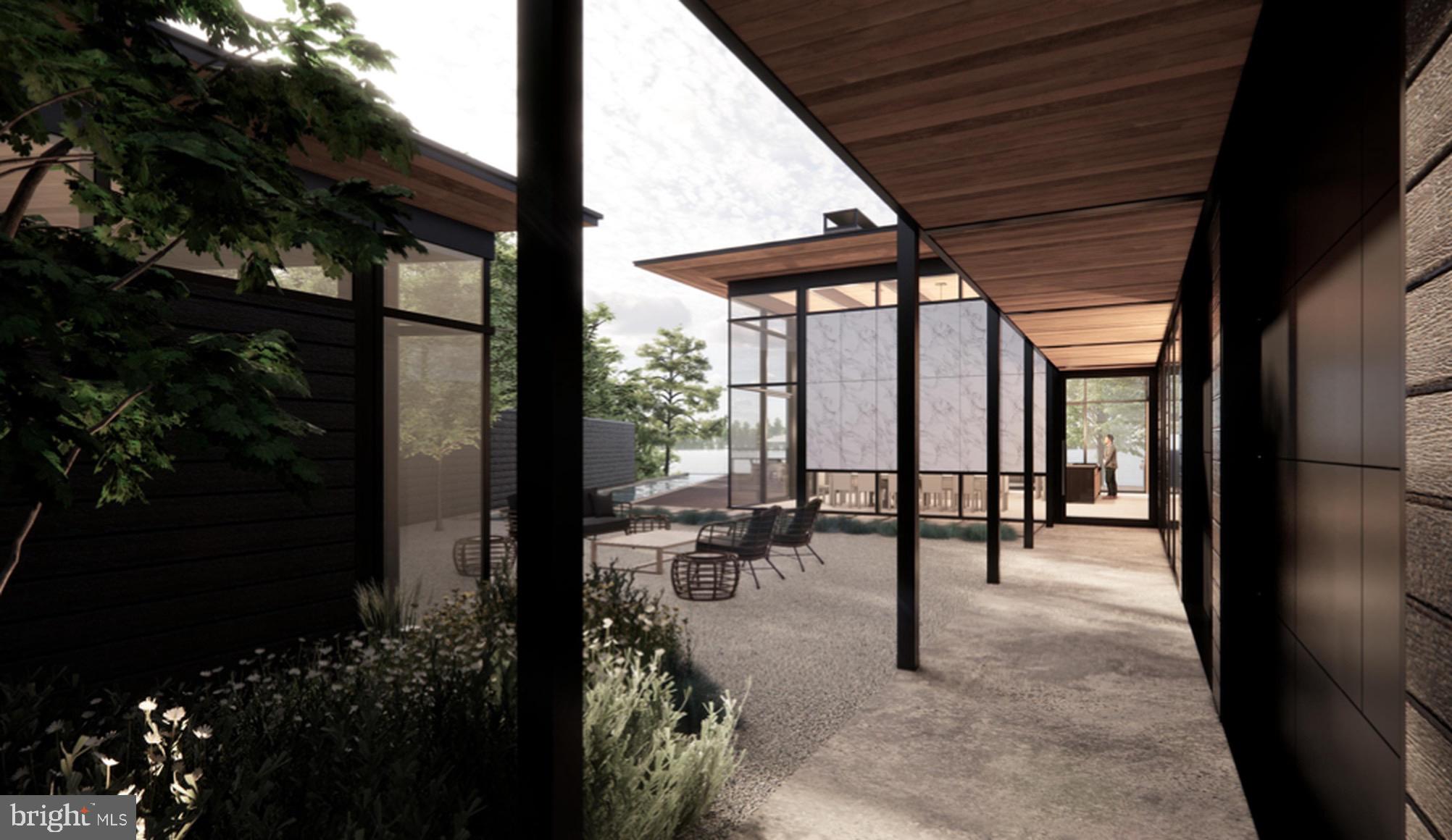 9433 Ferry Landing Court Alexandria, VA 22309 - Photo 18 of 23 Modern architectural oasis with serene pathways.