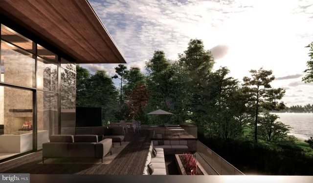 a view of outdoor space yard deck and patio