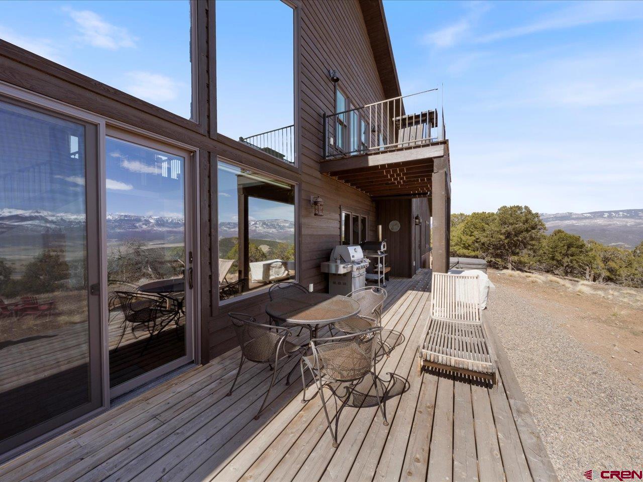 810 Pine Drive Ridgway, CO 81432 - Photo 35 of 36 a view of living room kitchen and deck