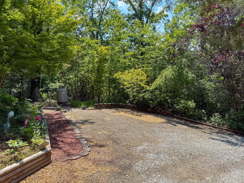 52 Bear Track Road Andrews, NC 28901 - Photo 35 of 38 a view of a dirt road with trees in the background