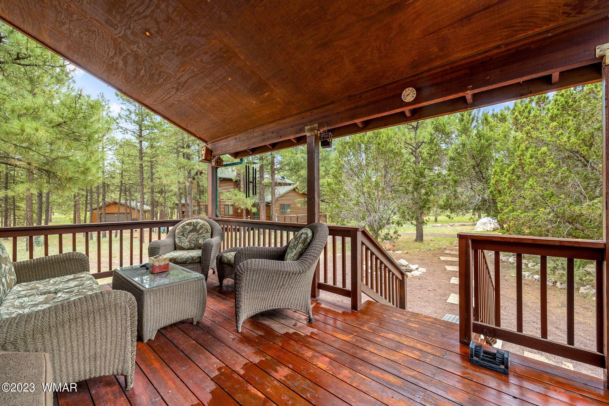 2231 Del Rio Circle Overgaard, AZ 85933 - Photo 24 of 36 a view of a chairs in balcony