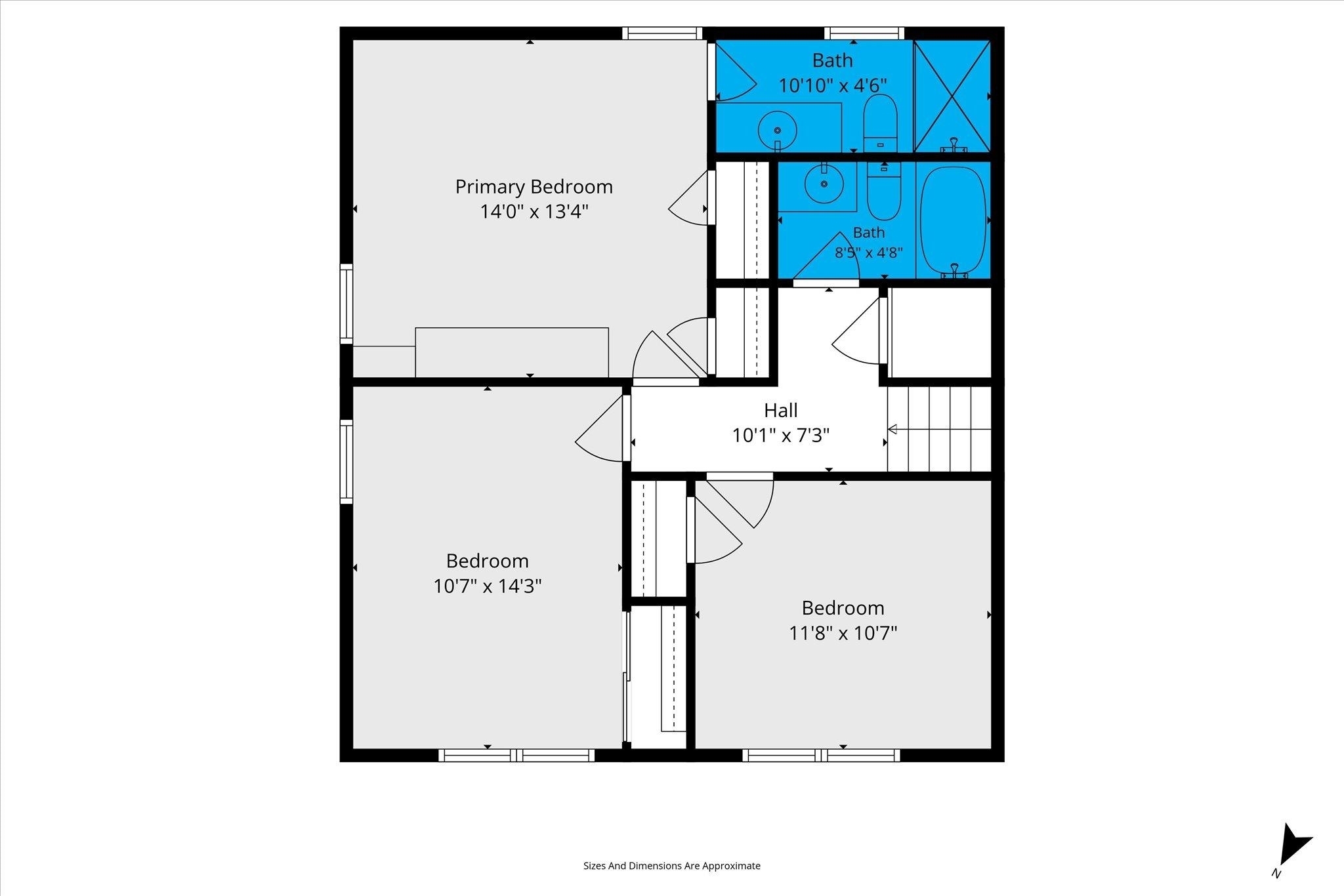 8301 Fordham Road Mobile, AL 36619 - Photo 57 of 57 Floor plan