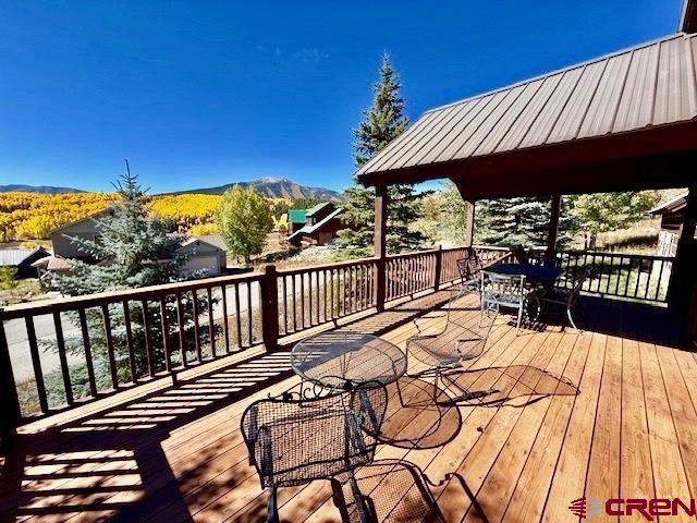 450 Meridian Lake Drive Crested Butte, CO 81224 - Photo 16 of 45 a view of a balcony with chairs