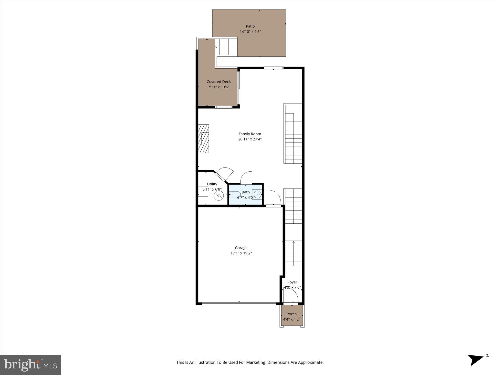 620 Howitzer Terrace Northeast Leesburg, VA 20176 - Photo 53 of 57 Floorplan