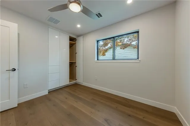 wooden floor in an empty room
