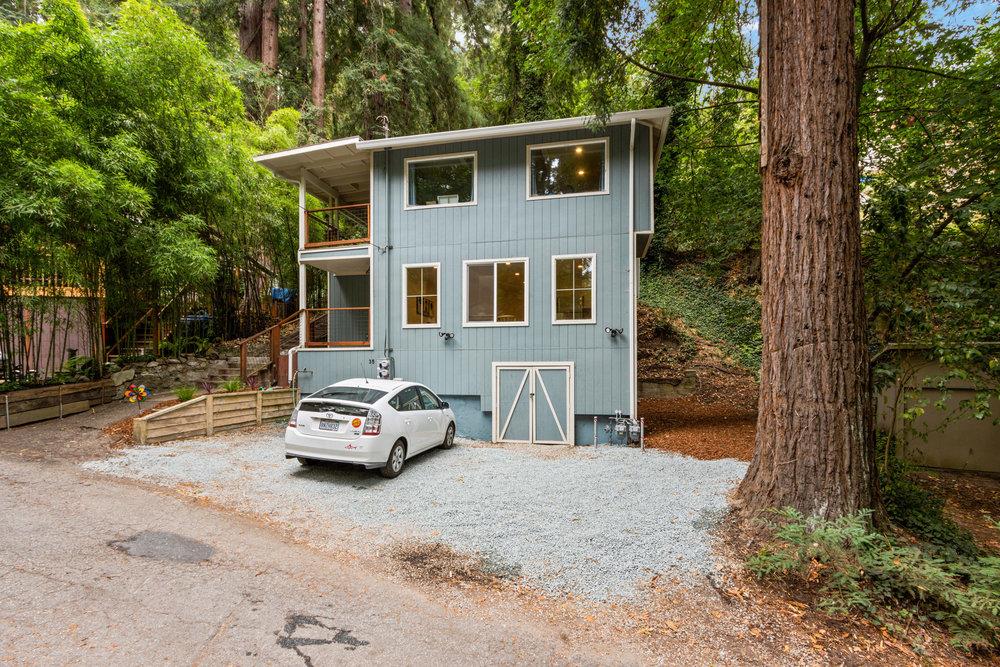 35 Park Way Mount Hermon, CA 95041 - Photo 2 of 46 a car parked in front of a house