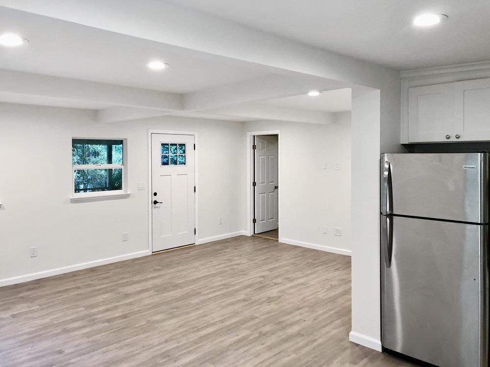 35 Park Way Mount Hermon, CA 95041 - Photo 30 of 46 a view of empty room with wooden floor and window