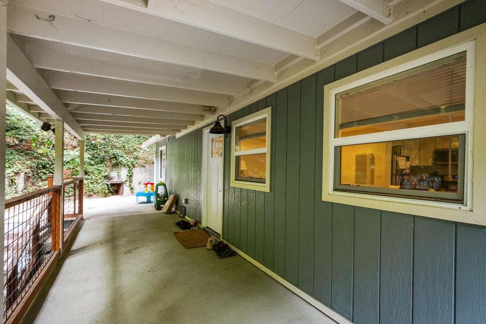 35 Park Way Mount Hermon, CA 95041 - Photo 37 of 46 a view of a porch with furniture