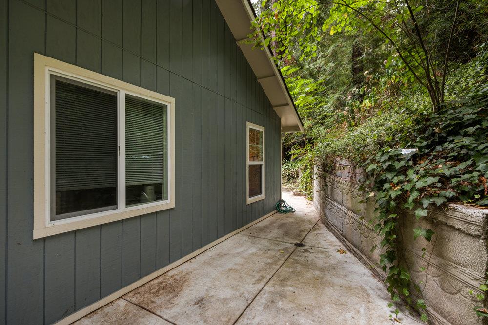 35 Park Way Mount Hermon, CA 95041 - Photo 39 of 46 a view of a backyard of a house