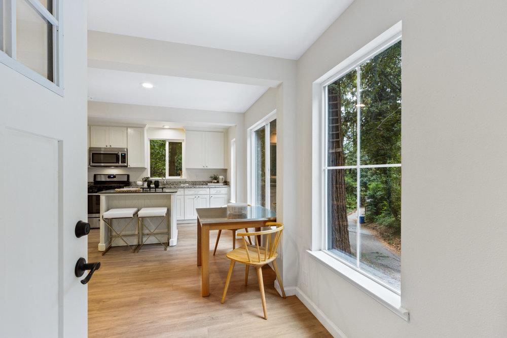 35 Park Way Mount Hermon, CA 95041 - Photo 4 of 46 a dining room with furniture and a window