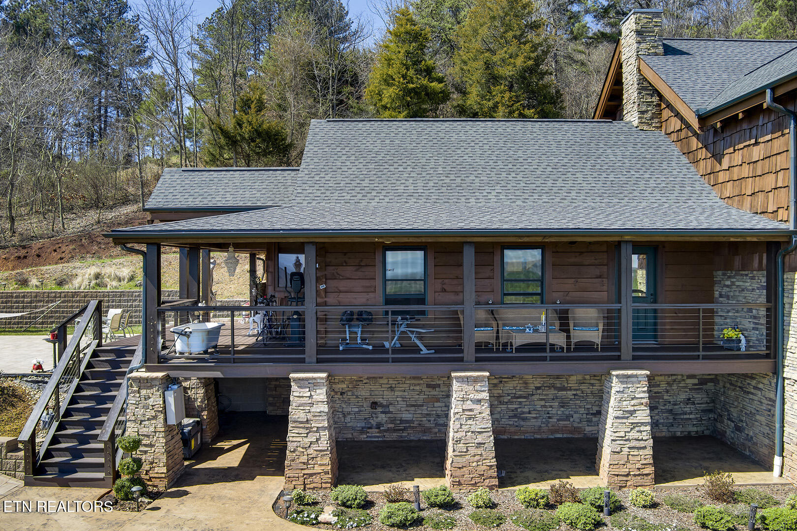 124 Overlook Way Vonore, TN 37885 - Photo 48 of 60 48_OverlookWay_124_MasterPorchEyeLevel