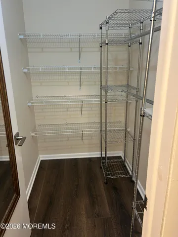 a view of walk in closet