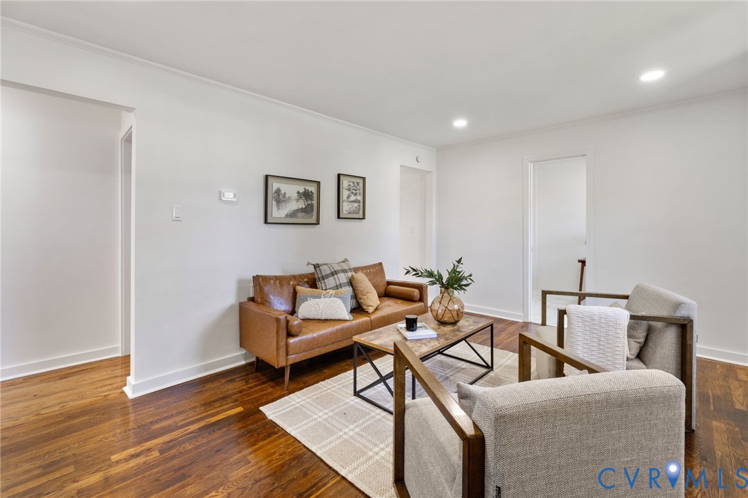 1815 Doron Lane Richmond, VA 23223 - Photo 4 of 26 a living room with furniture and wooden floor
