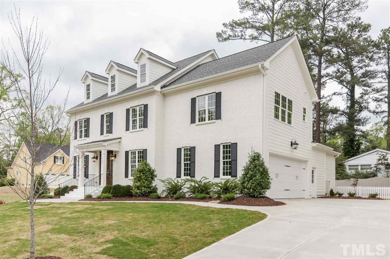 3201 Plantation Road Raleigh, NC 27609 - Photo 25 of 25 a front view of a house with a yard