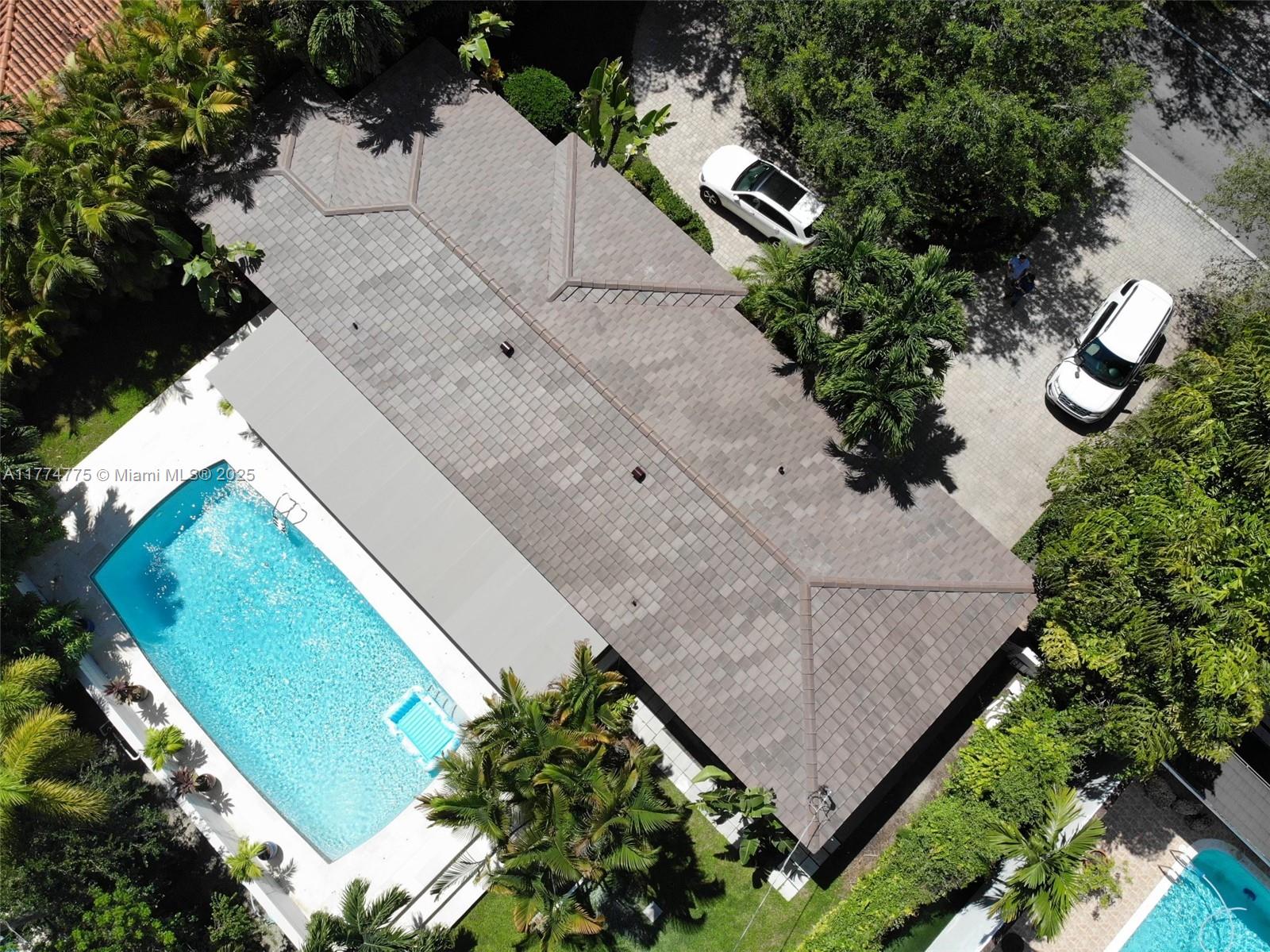 1523 Blue Road Coral Gables, FL 33146 - Photo 23 of 26 an aerial view of a house