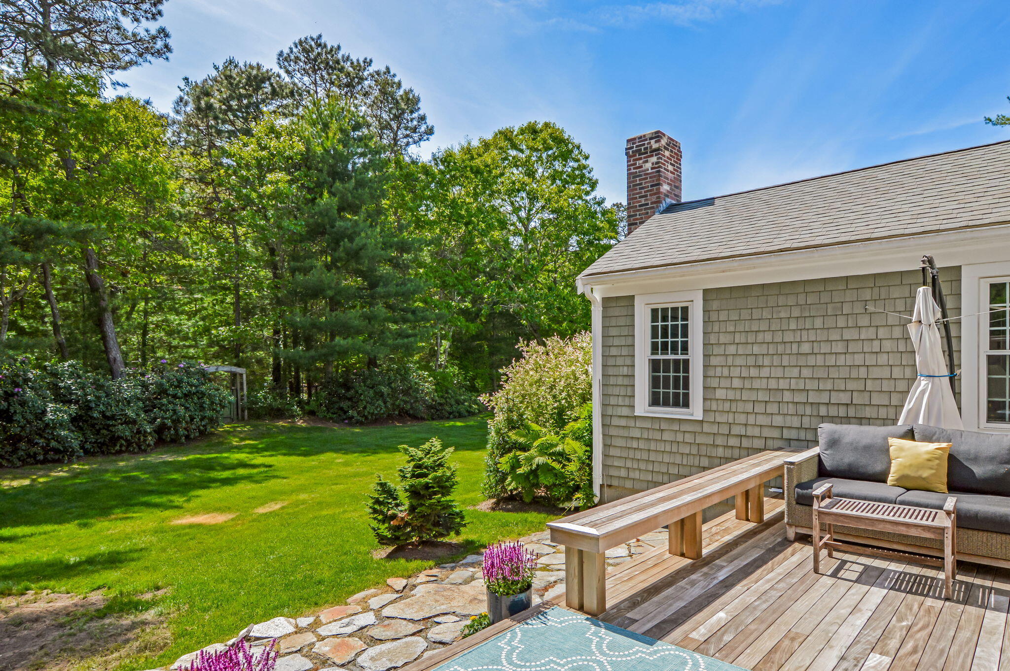 290 Cotuit Bay Drive Cotuit, MA 02635 - Photo 39 of 55 a view of a house with a yard