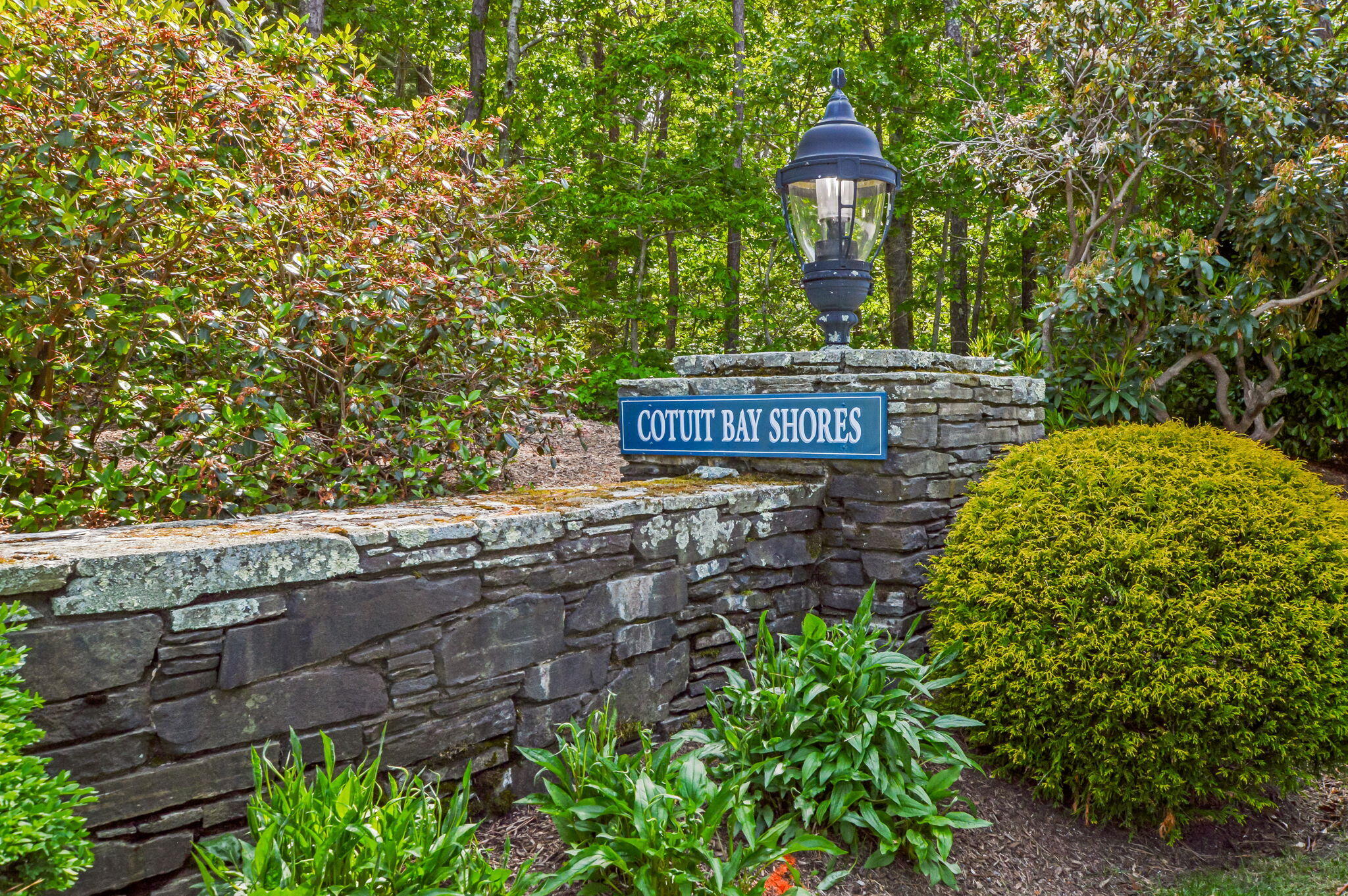 290 Cotuit Bay Drive Cotuit, MA 02635 - Photo 46 of 55 a view of a large building with a tree in the background
