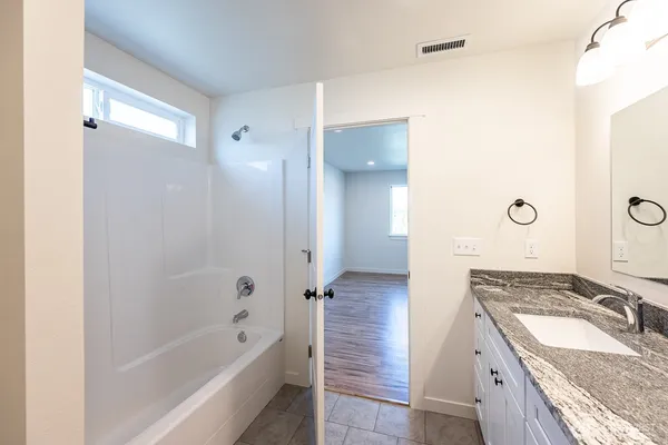 a view of closet area