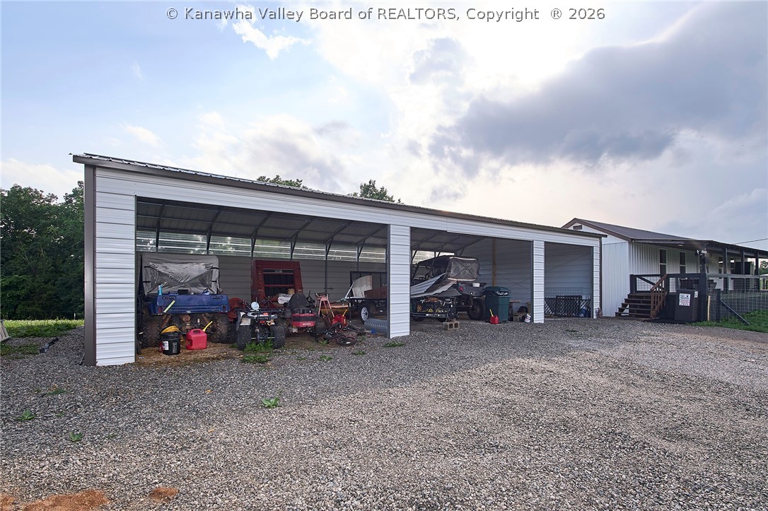1312 Manilla Rdg Road Leon, WV 25123 - Photo 26 of 47 2 bay garage- 2 16 ft bays, 1 10 ft bay