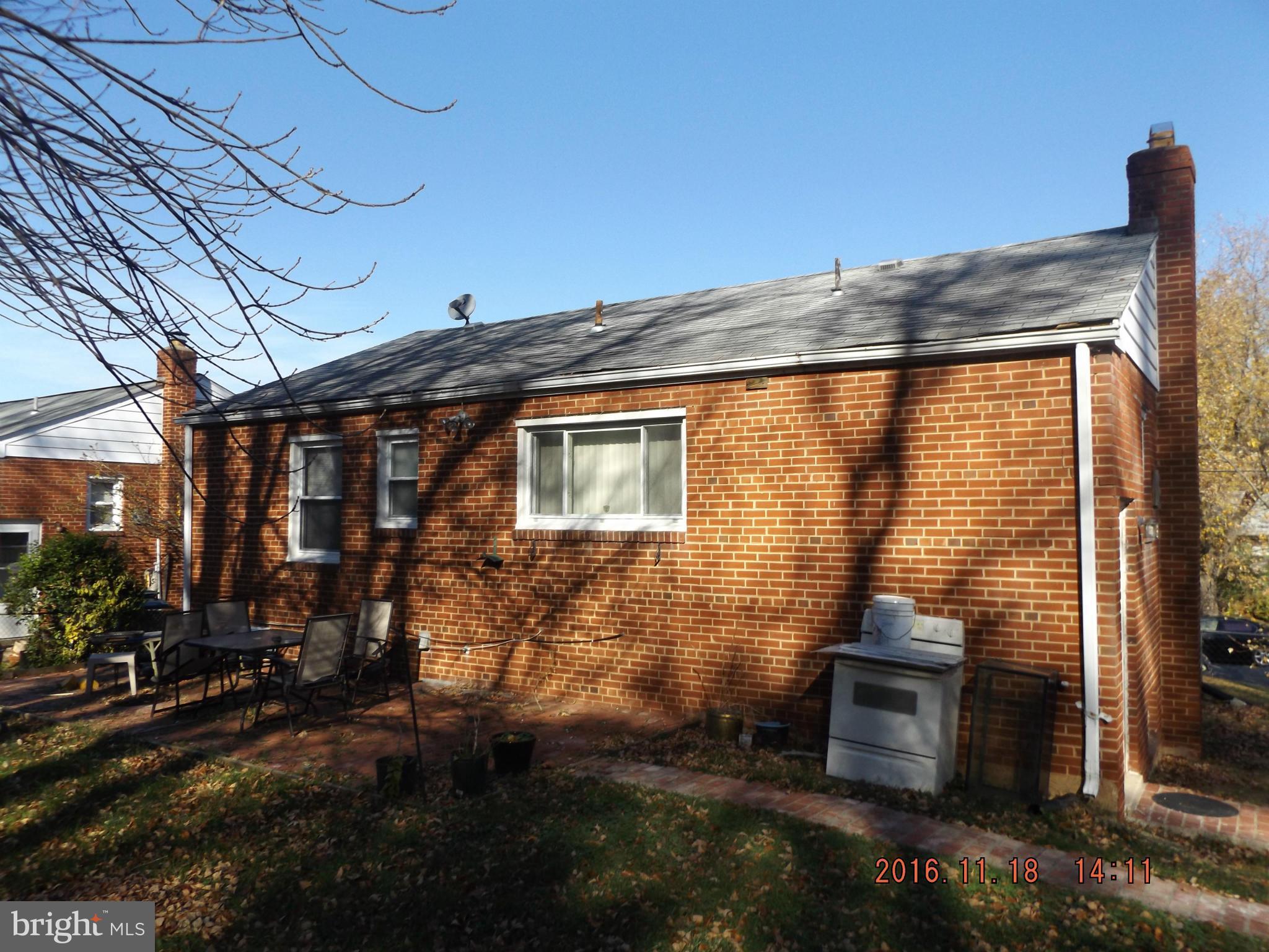 6633 Stanton Road Hyattsville, MD 20784 - Photo 19 of 21 Exterior (Rear)
