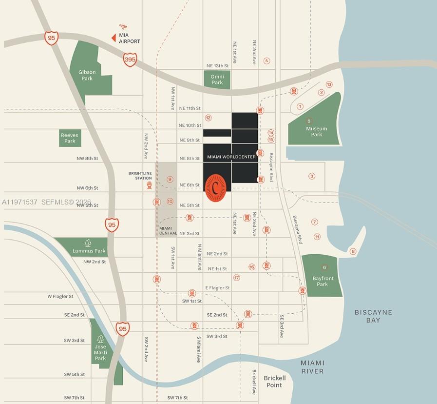 11 Northeast 6th Street, Unit 1905 Miami, FL 33132 - Photo 19 of 19