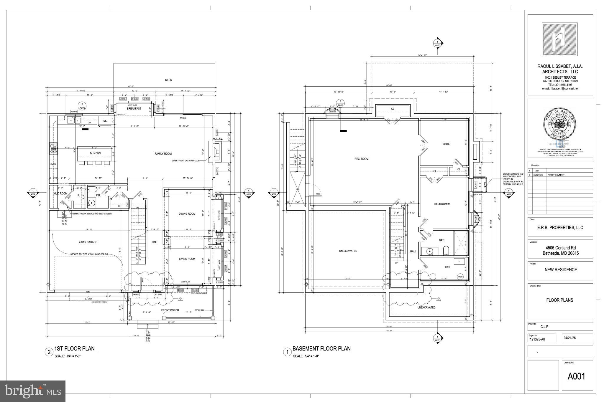 First and Lower Level
