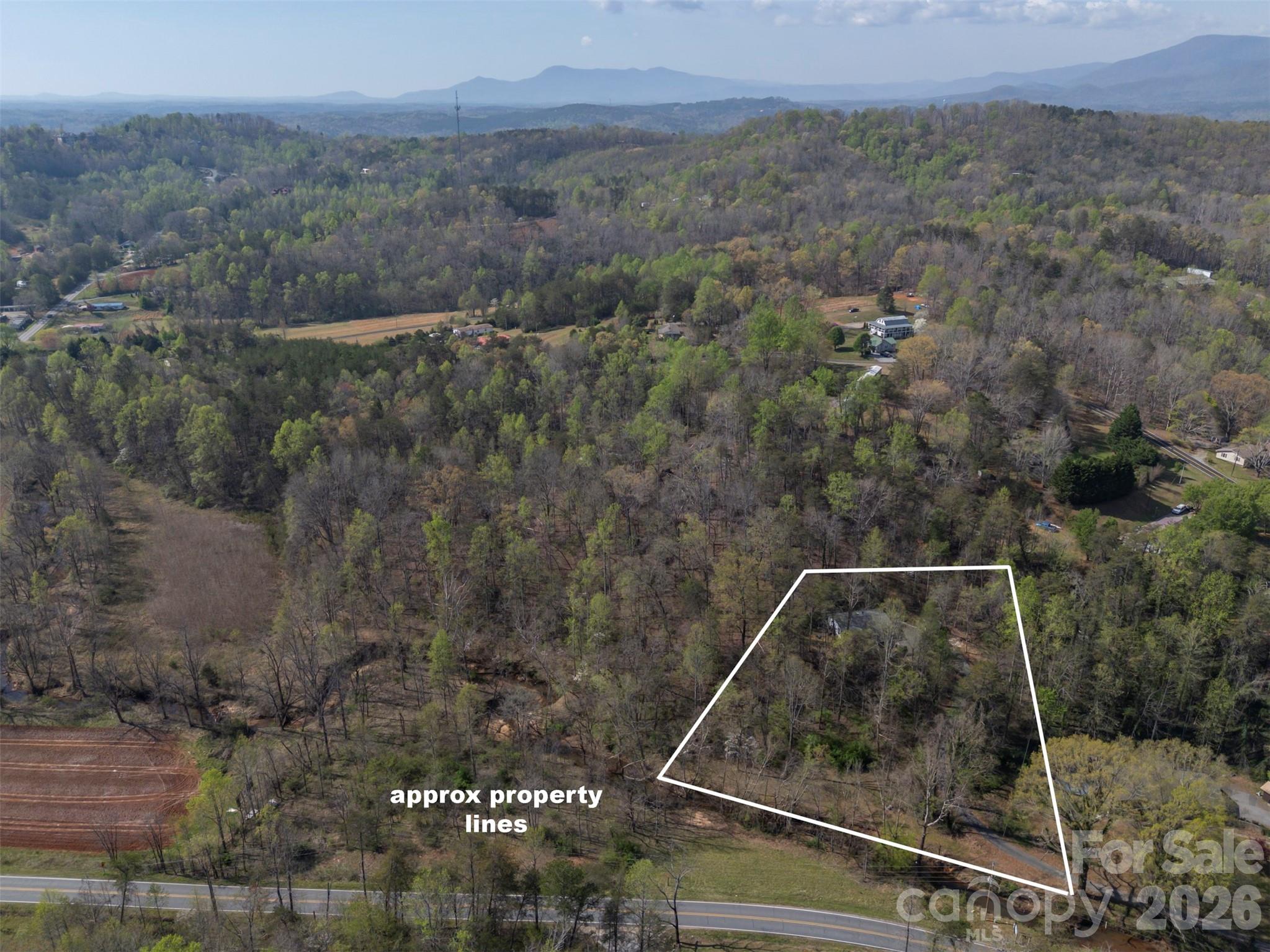 243 Buffalo Creek Road Lake Lure, NC 28746 - Photo 2 of 33 a view of a backyard