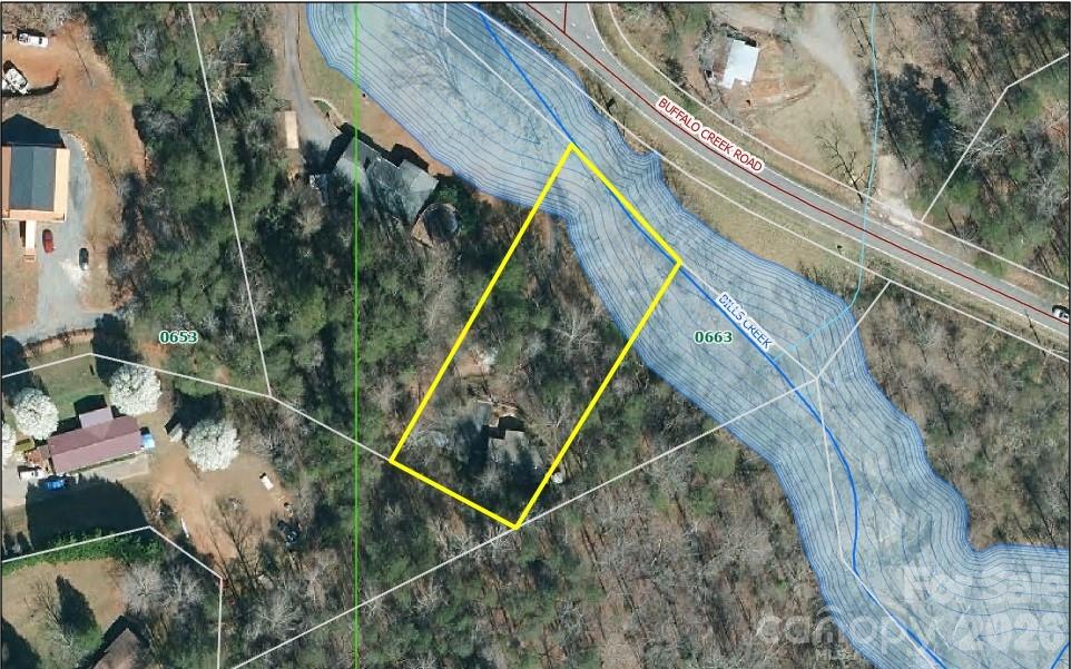 243 Buffalo Creek Road Lake Lure, NC 28746 - Photo 33 of 33 a bird view of a house