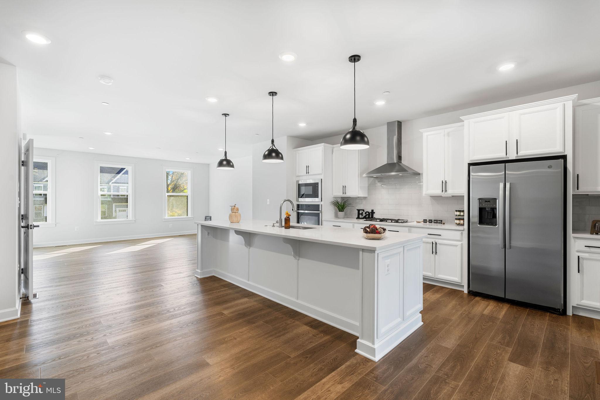 7217 Mainstream Way Columbia, MD 21044 - Photo 15 of 47 Gourmet Kitchen with Breakfast Bar
