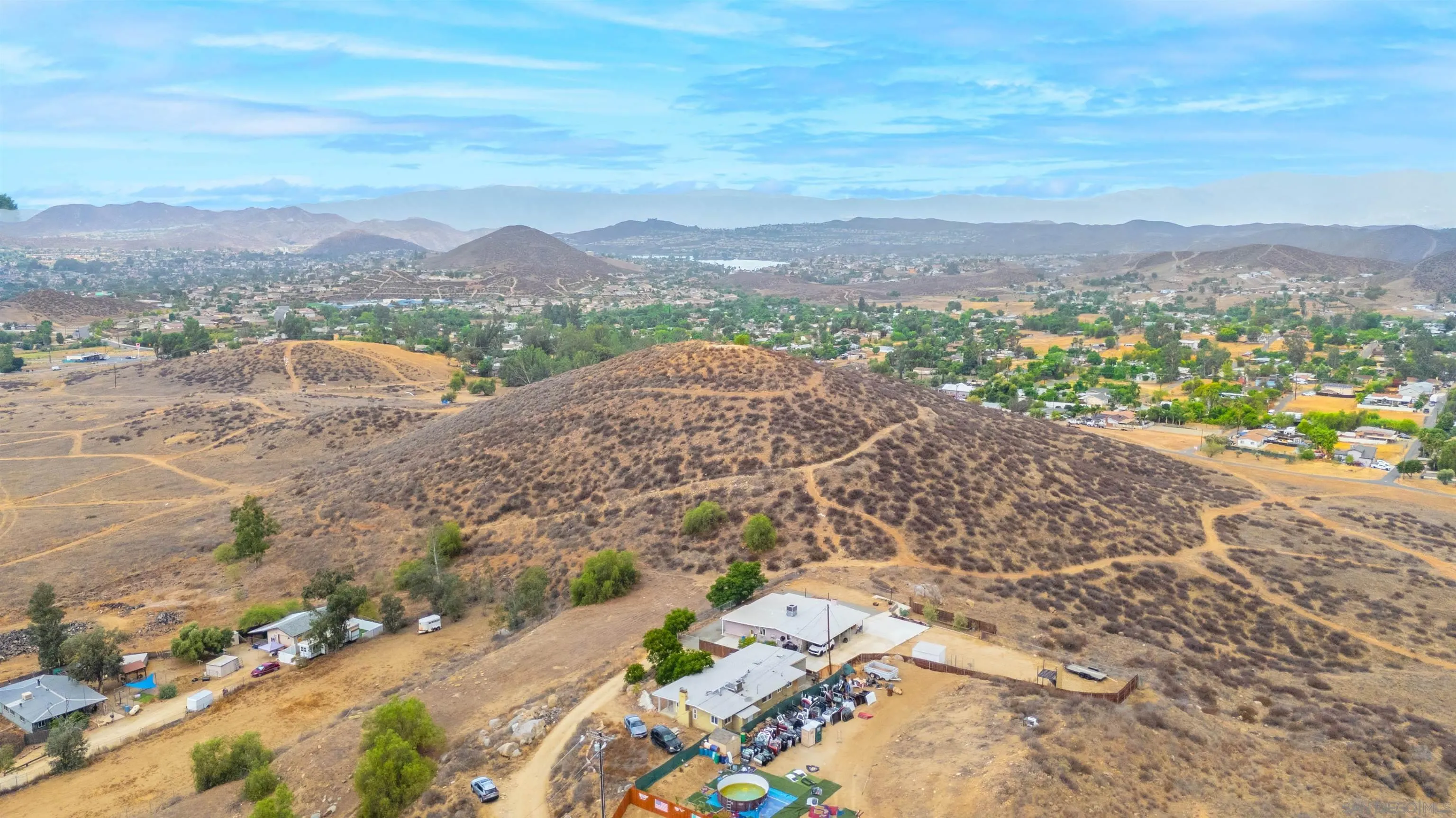 28587 Goetz Road Canyon Lake, CA 92587 - Photo 5 of 24 a view of a city with mountain