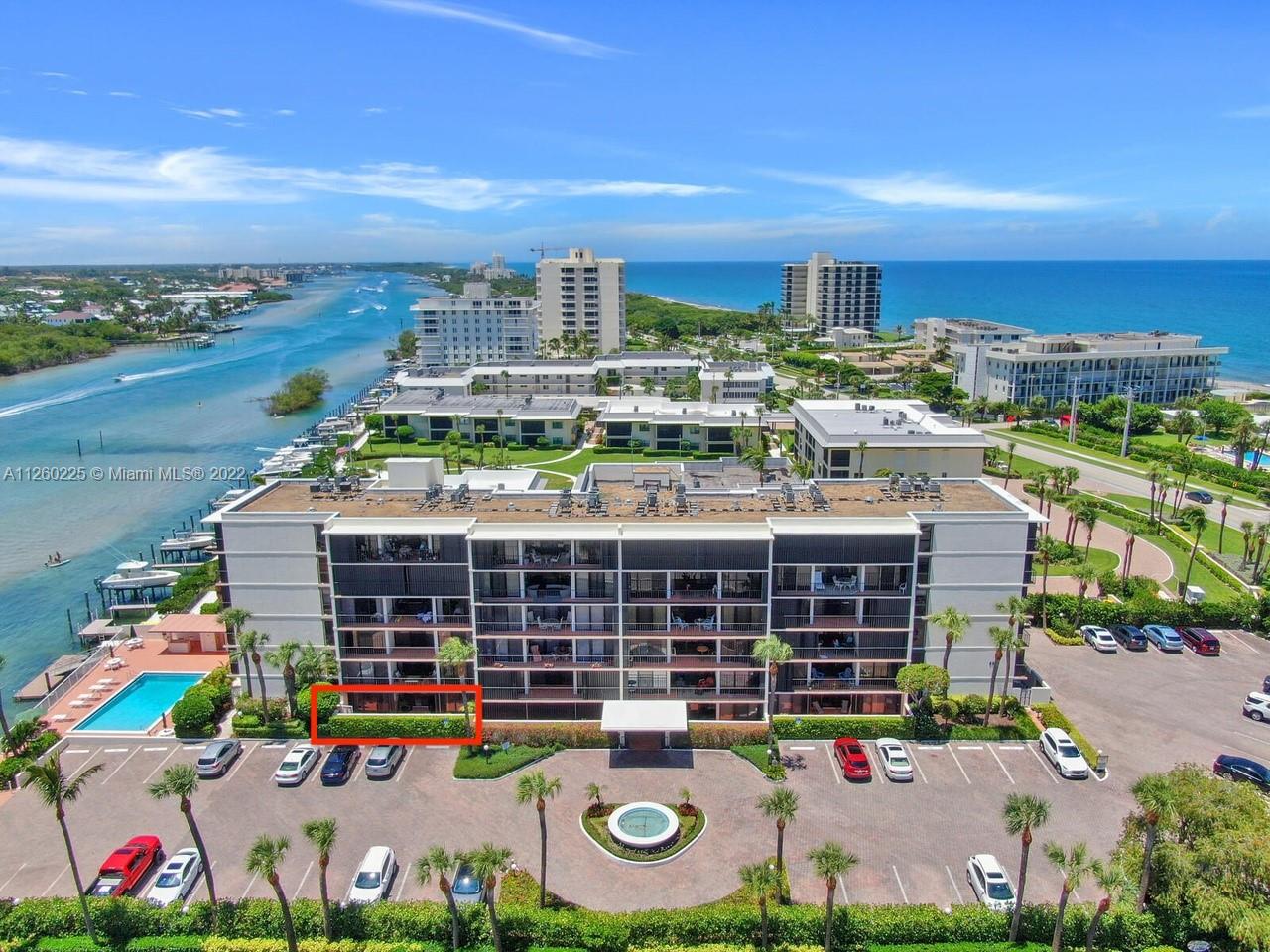 225 South Beach Road, Unit 105 Tequesta, FL 33469 - Photo 3 of 16 a picture of city view