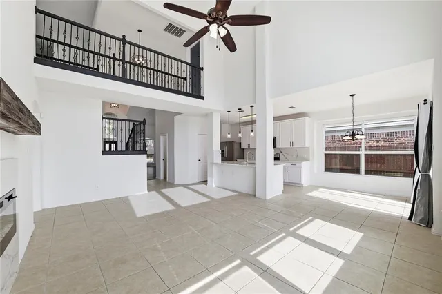 a view of a hallway with entryway