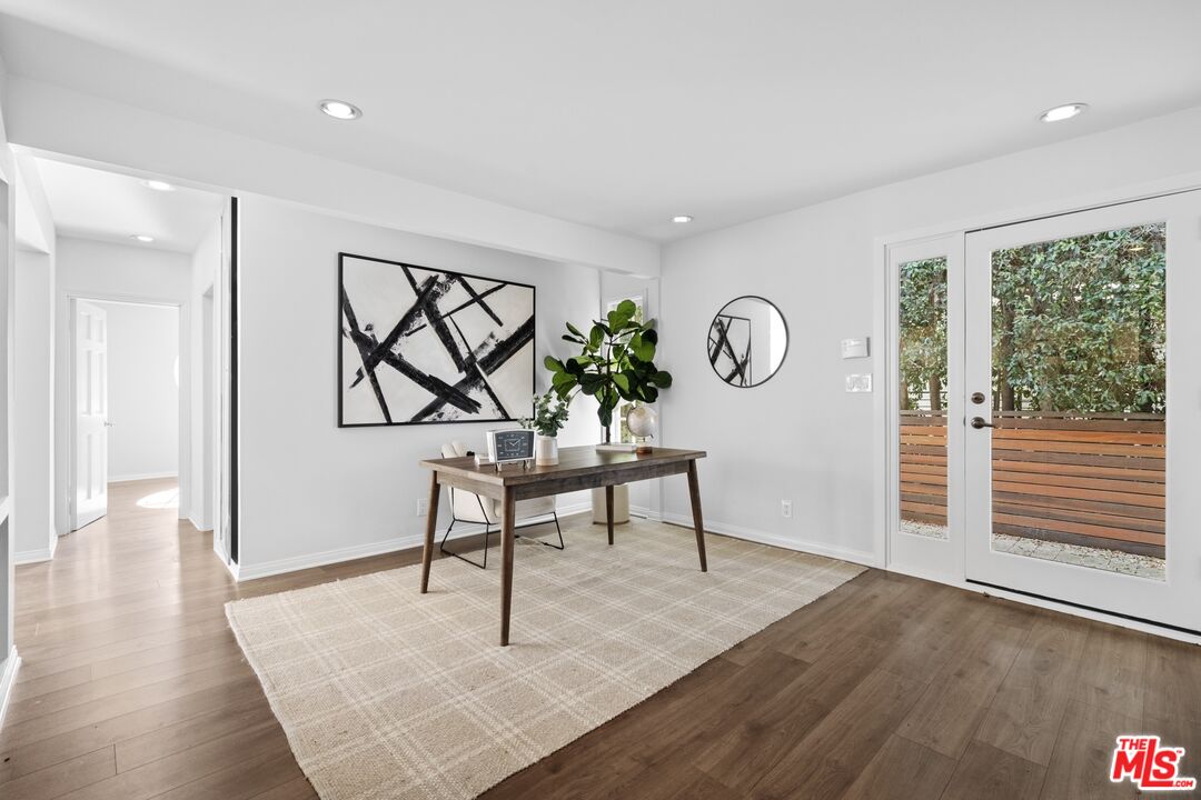 3366 Troy Drive Los Angeles, CA 90068 - Photo 11 of 24 a view of a livingroom with furniture and wooden floor