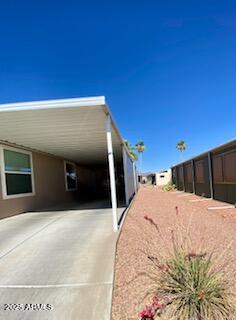 11101 East University Drive, Unit 125 Apache Junction, AZ 85120 - Photo 14 of 32 a view of a back yard