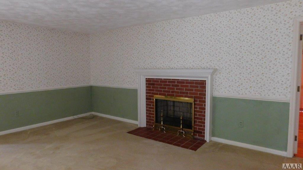 429 Mexico Road Edenton, NC 27932 - Photo 3 of 26 fireplace in living room