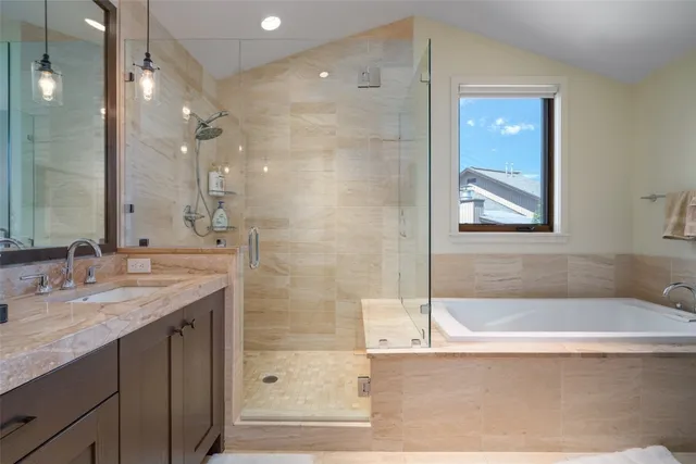 a view of a balcony with lake view and a potted plant
