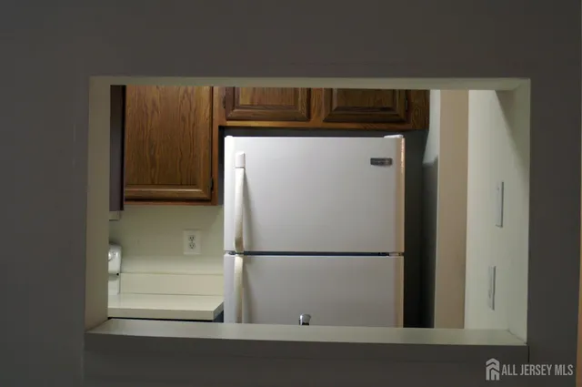 a close view of closet