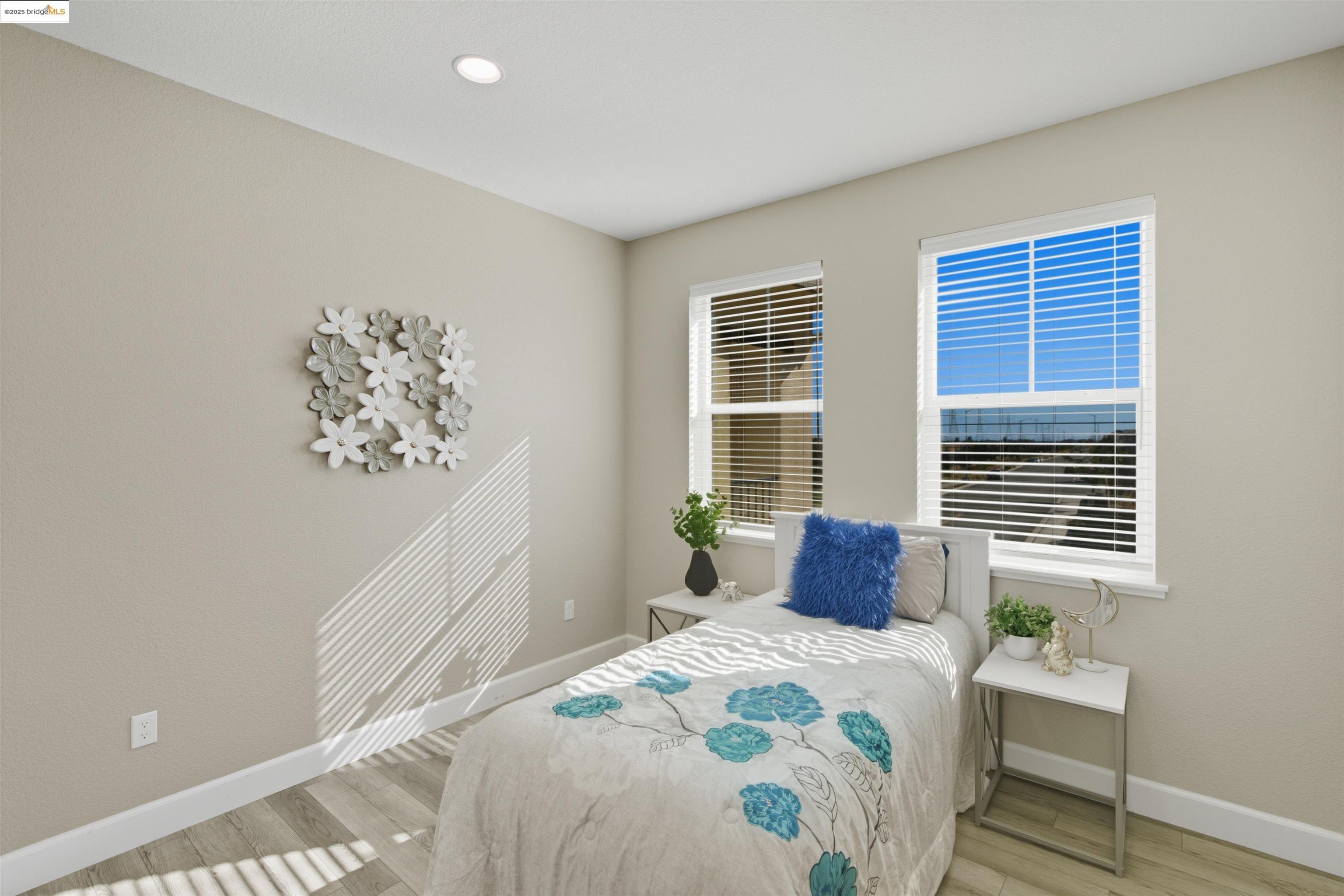 536 Aster Street Vacaville, CA 95688 - Photo 36 of 53 Bedroom with wood finished floors and recessed lighting