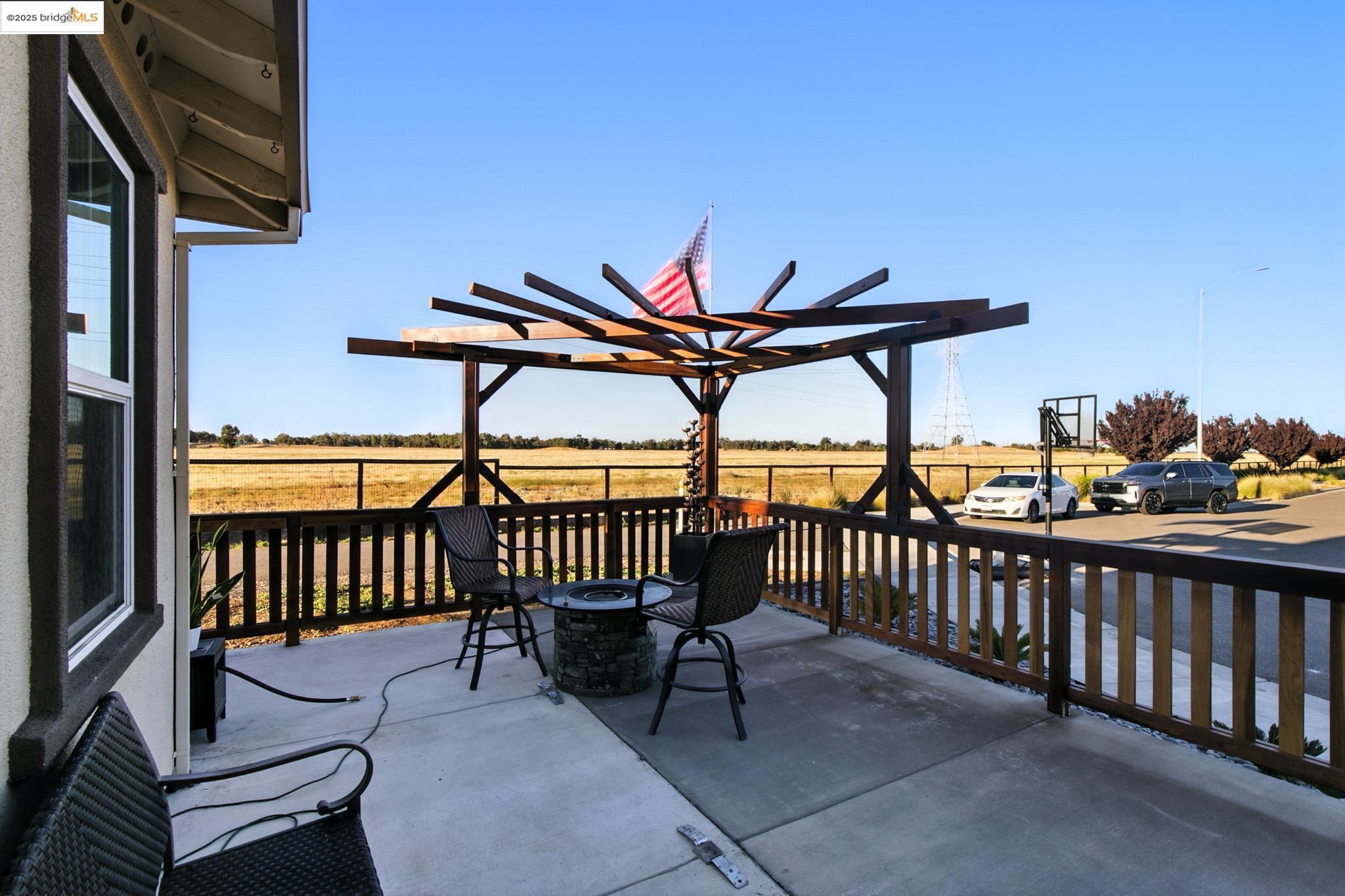 536 Aster Street Vacaville, CA 95688 - Photo 8 of 53 View of patio / terrace featuring a fire pit