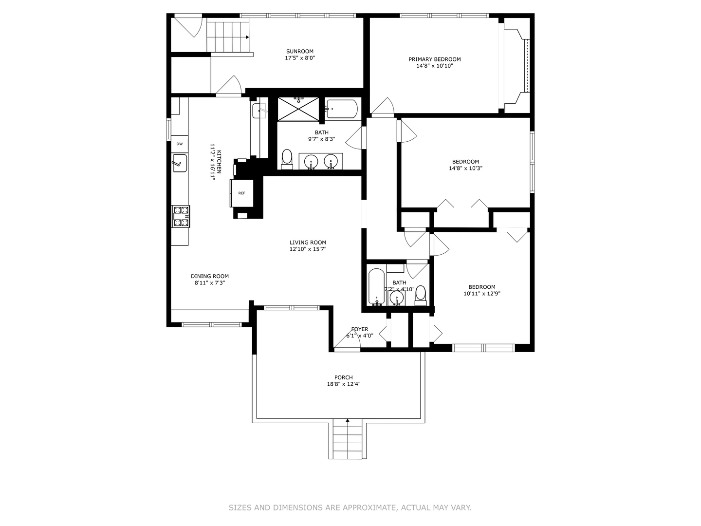 207 North Happ Road Northfield, IL 60093 - Photo 27 of 28 a picture of floor plan