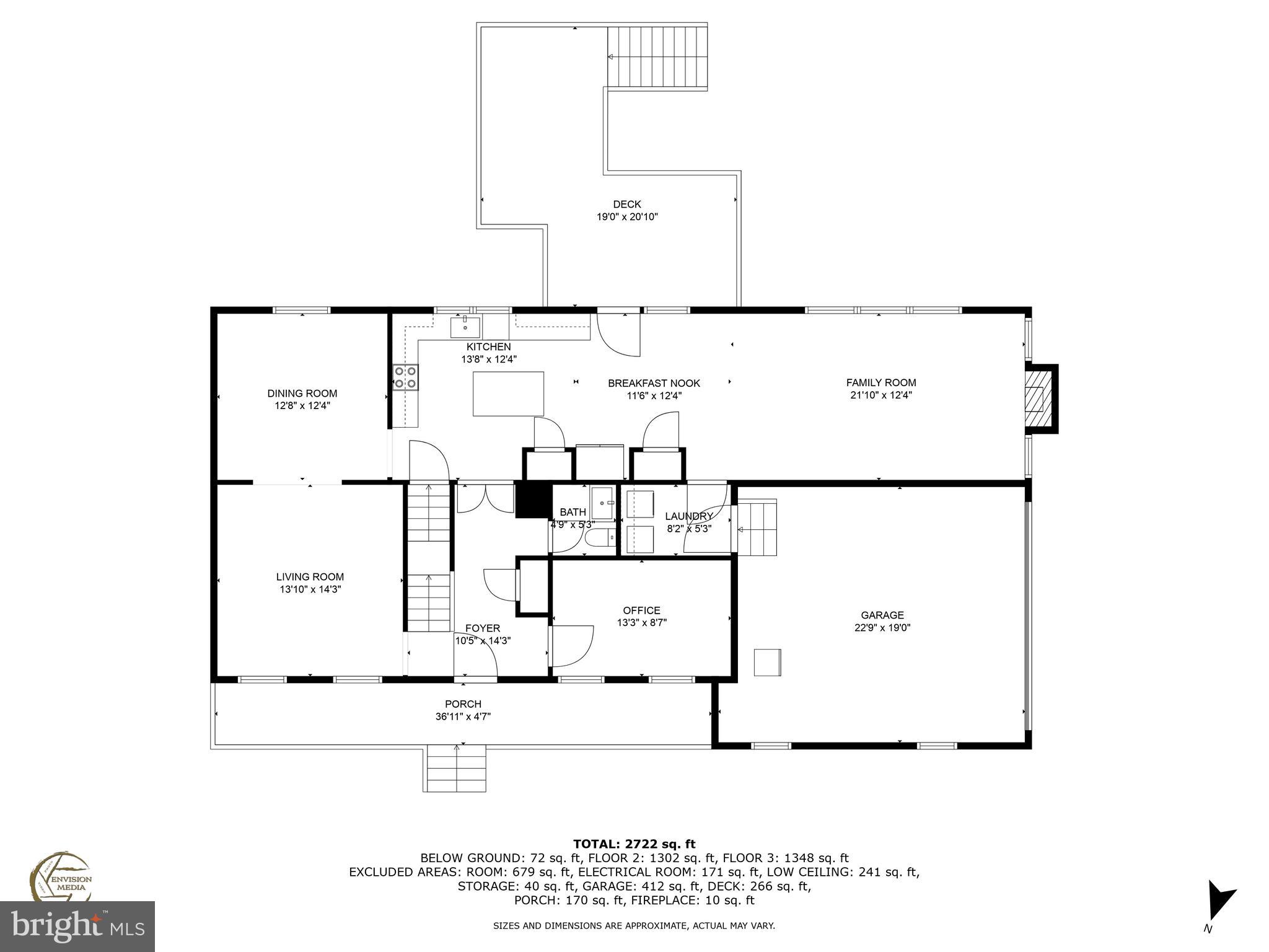 9741 Howes Road Dunkirk, MD 20754 - Photo 45 of 48 a picture of floor plan