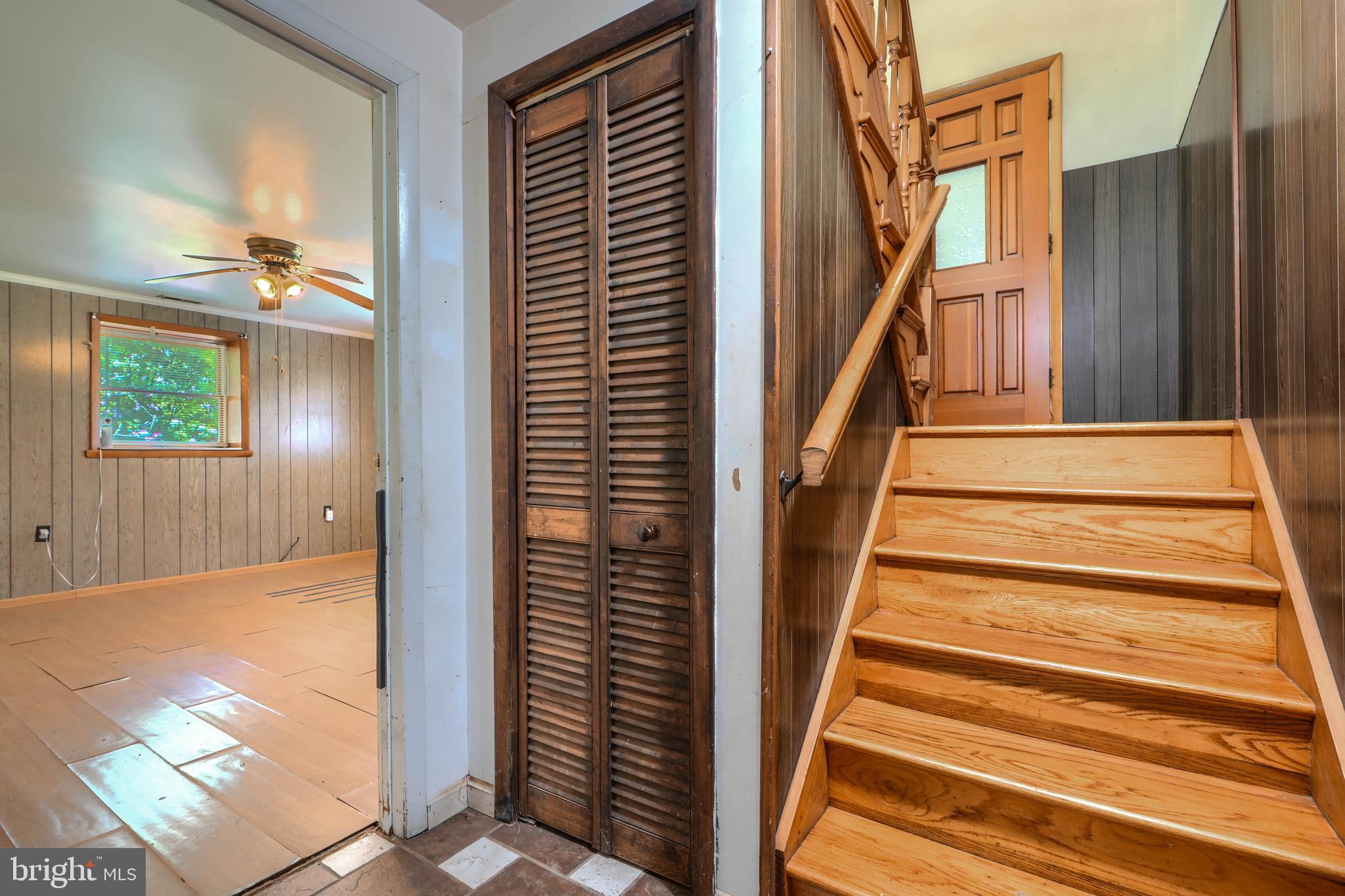 3743 Schroeder Avenue Perry Hall, MD 21128 - Photo 42 of 60 a view of entryway and hall with wooden floor