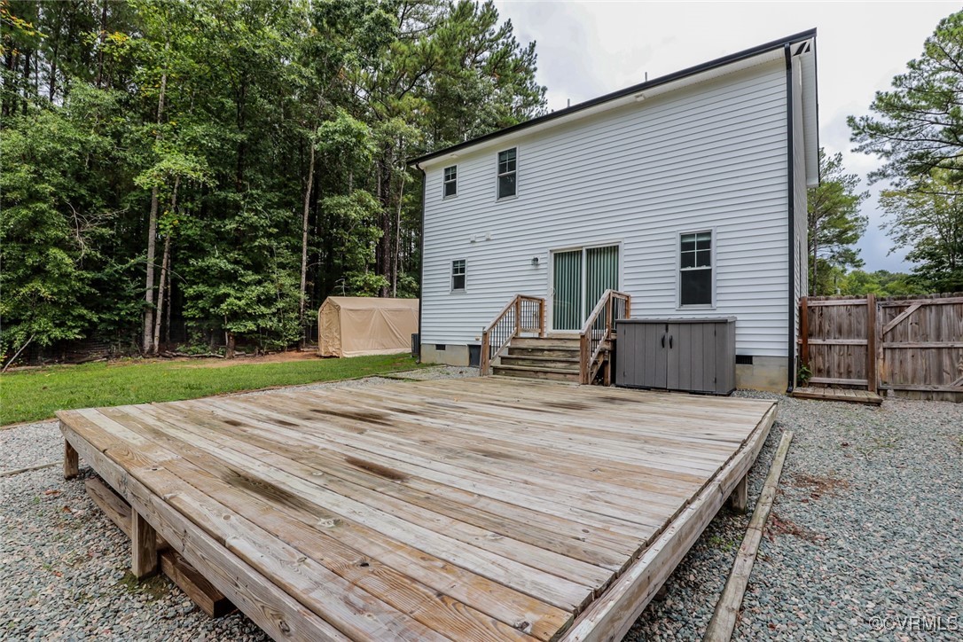 1113 Bradbury Road Moseley, VA 23120 - Photo 31 of 43 a view of a backyard with sitting area