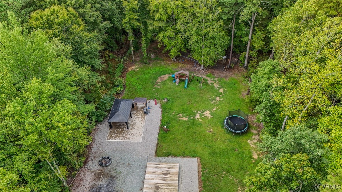 1113 Bradbury Road Moseley, VA 23120 - Photo 43 of 43 an aerial view of a house with a yard