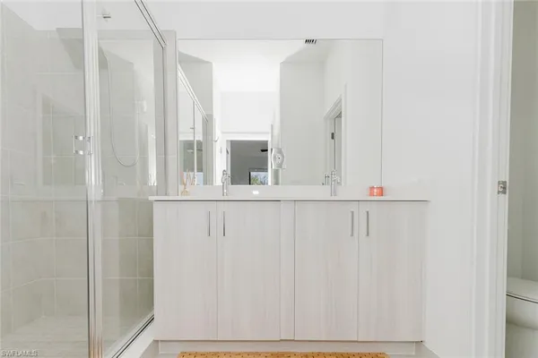 a view of a bathroom