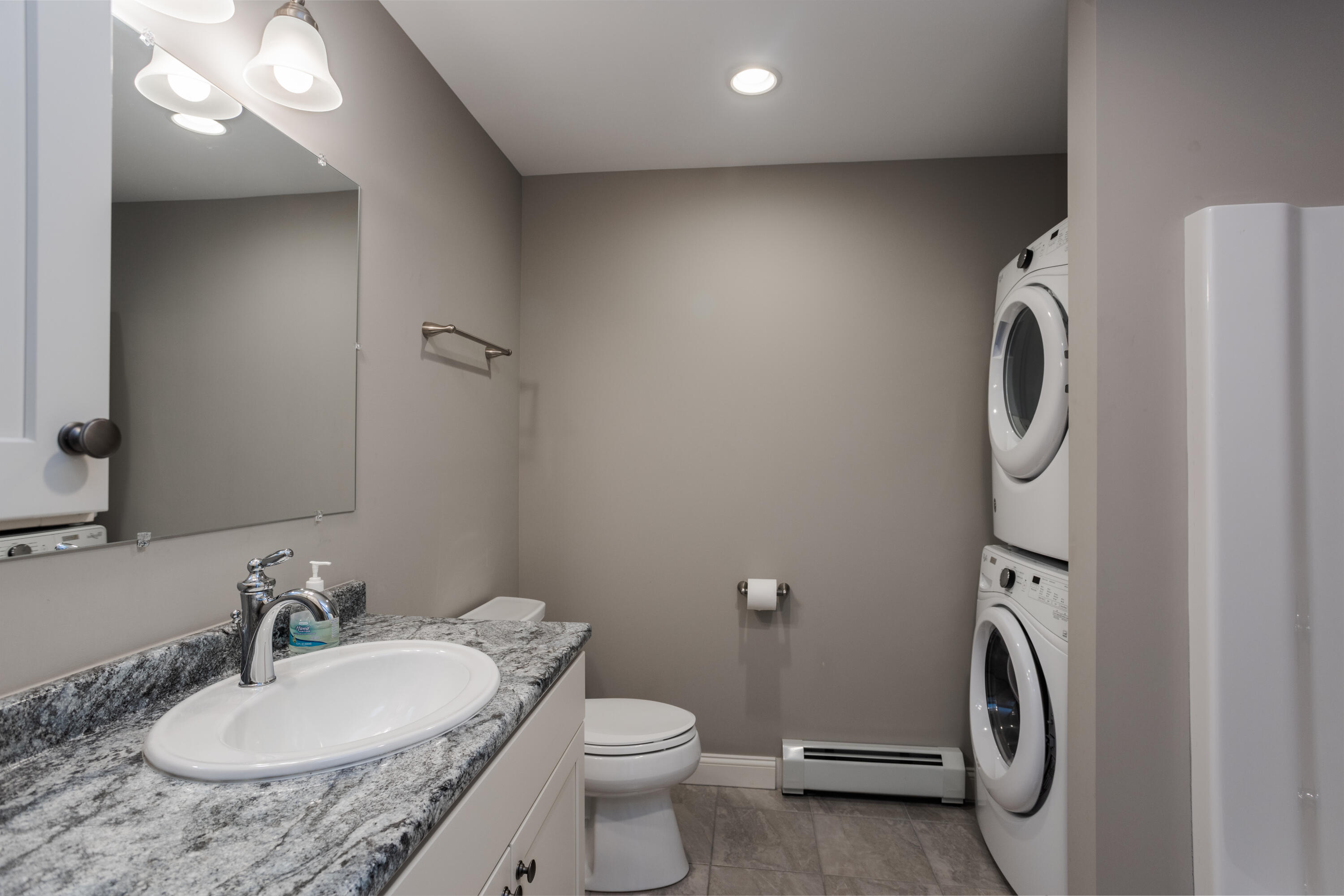 4 Levi Lane, Unit 103 Biddeford, ME 04005 - Photo 17 of 34 Full bath with stacked W/D