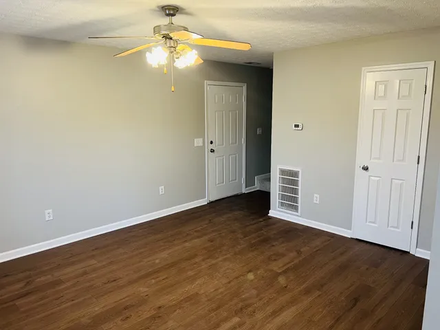 wooden floor in an empty room