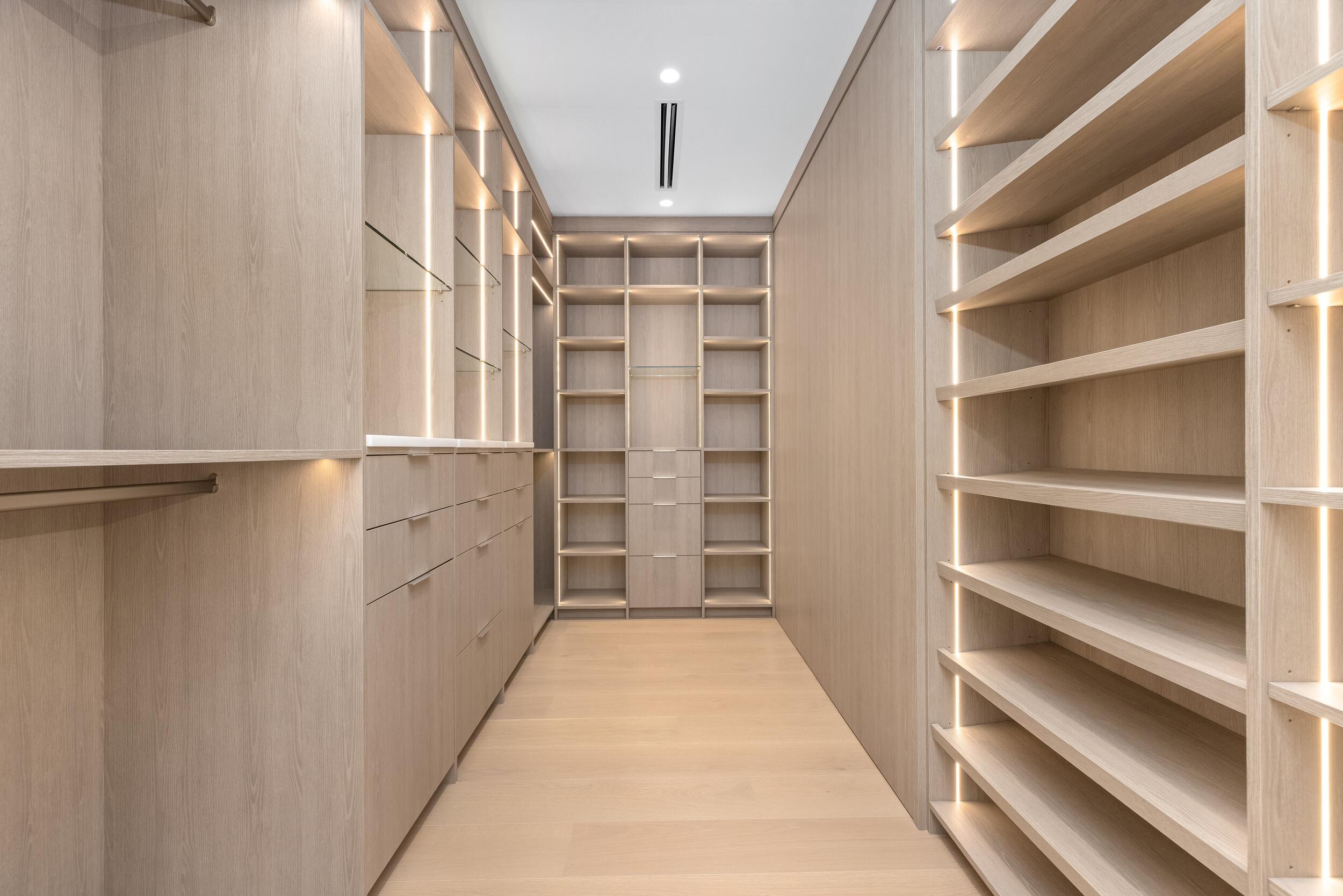1351 Cocoanut Road Boca Raton, FL 33432 - Photo 78 of 101 a view of walk in closet with empty racks