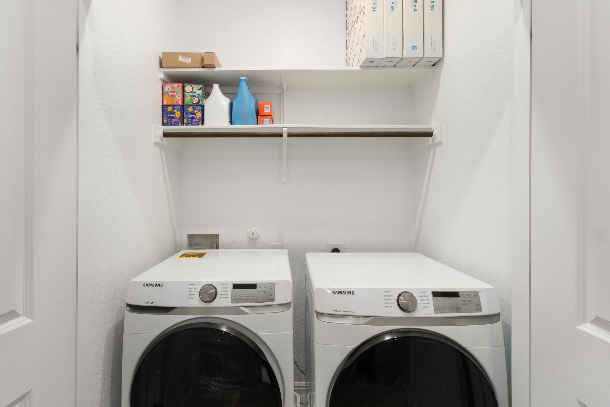 9015 Cattle Baron Path, Unit 1905 Austin, TX 78747 - Photo 24 of 40 a utility room with dryer and washer