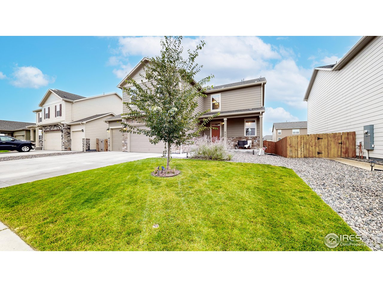933 Keneally Court Windsor, CO 80550 - Photo 33 of 40 a black and white photo of a house